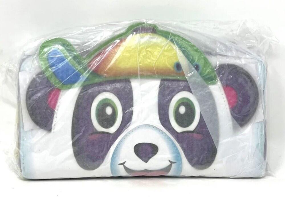 Loungefly Lisa Frank Panda Painter Zip Around Wallet Wristlet Cosplay NWT